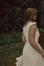 SAMPLE Lauretta Dress in Meringue Linen