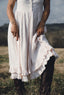 Lauretta Dress in Organic Meringue Linen