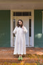 The Abilene Nightgown in Antique White-Preorder