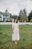 The Diana Dress in Antique White-Preorder