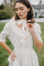 The Diana Dress in Antique White-Preorder