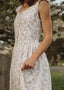 The Lauretta Dress in Blushing Vine