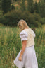 The Greta Vest in Bisque