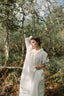 The Abilene Nightgown in Antique White-Preorder