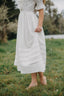 The Diana Dress in Antique White-Preorder