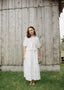 The Florence Skirt in Pure White-Preorder
