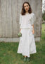 The Florence Skirt in Pure White-Preorder