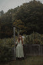 Alcott Dress in Moss Linen