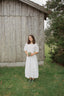 The Florence Skirt in Pure White-Preorder