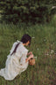 Eleanor Dress in Pearly Everlasting