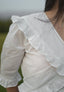 Eleanor Dress in Pure Milk White