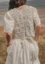 The Greta Vest in Dove