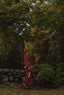 Alcott Dress in Cranberry Linen