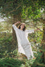 The Abilene Nightgown in Antique White-Preorder