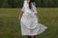 Eleanor Dress in Pure Milk White