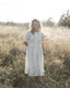 Rosebud Dress in Organic Pink Rosebud Cotton