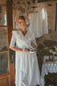 Eleanor Dress in Pure Milk White