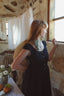 Lauretta Dress in Organic Ebony Linen