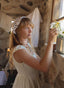 Lauretta Dress in Organic Meringue Linen