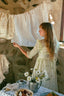 Eleanor Dress in Pearly Everlasting