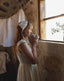 Lauretta Dress in Organic Meringue Linen