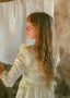 Eleanor Dress in Pearly Everlasting