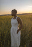 Judith Dress in Seashell Linen