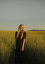 Isadore Dress in Ebony Linen