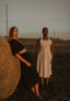 Judith Dress in Seashell Linen