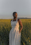 Judith Dress in Seashell Linen