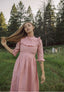 Hattie Dress in Clay Linen