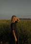Isadore Dress in Ebony Linen