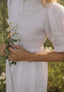 Isadore Dress in Seashell Linen