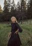 Hattie Dress in Ebony Linen